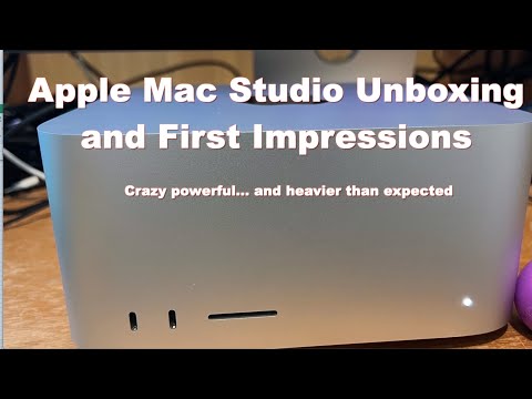 Mac Studio Unboxing and First Impressions