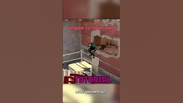 How to hit the Window to Short jump Consistently! | #cs2 #cs2tutorial #cs2moments #cs2movement