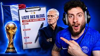 🇫🇷 Quels seront les 26 Bleus au Mondial 2026 ?
