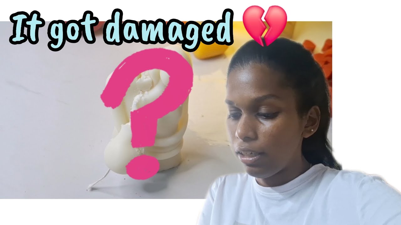 Not every candle turns out perfect 💔 