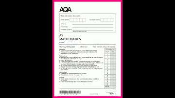 as level aqa 2025 mathematics paper 1 v2 video