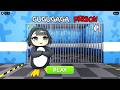 GUGUGAGA Penguin Prison Run! Obby roblox Gameplay Walkthrough No Death 4K