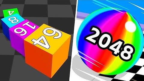 cube arena 2048 game play video 3d Pro level game play video 🥰 || ☺️🎉😈💯