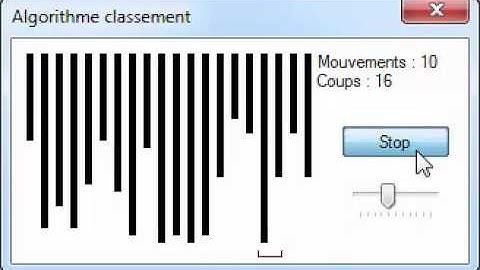 Algorithme de tri #01 - VB .NET