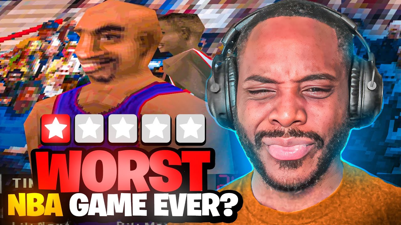 Эта игра НБА — просто кошмар... | Fox Sports NBA Basketball 2000 PS1