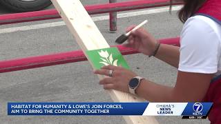 Habitat for Humanity and Lowe's bring community event to Omaha