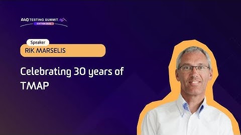 A4Q Testing Summit 2025 - Celebrating 30 Years of TMAP