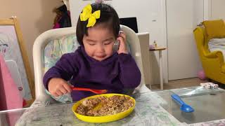 Curry rice for dinner下課回家吃咖哩飯２８Ｍ４Ｄ