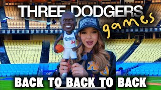 I Got EVERY Giveaway at 3 Dodgers Games in a Row 👀
