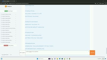 python numpy for your grandma