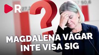 Gömmer Sig Magdalena Andersson Efter Opinionsraset?