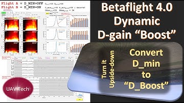 Betaflight D-gain BOOST! (D_min to D_Boost)