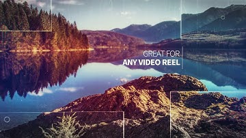 Glitch Parallax Slideshow | After Effects Template 14120104