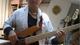 BASS COVER- PAPA S GOT A BRAND NEW BAG-JAMES BROWN