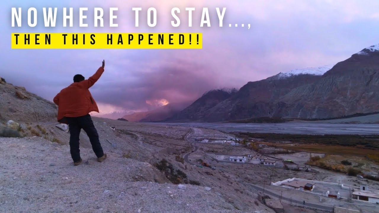 No Hotel, No Plan…But a Local Invited us to his home | Siachin to Panamik | Ladakh Day -14