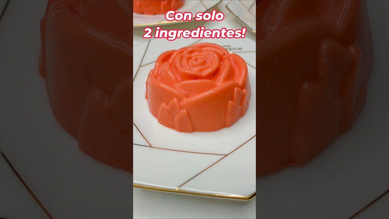 Yogurt+Gelatina 😋 Receta súper fácil 👌 #protein #recetas #recetasfaciles #receta #youtubeshorts