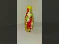 Diy glass bottle painting #diy #bottlepainting #aesthetic #viralshorts #popularart