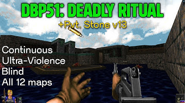 [No commentary, longplay] Doom 2: DBP51: Deadly Ritual + Pvt. Stone