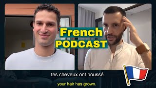 20 minutes French Listening Practice , REAL French conversation 🇫🇷 [EN/FR SUBTITLES]