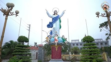 Toàn cảnh Đền Thánh Ninh Cường - Giáo phận Bùi Chu