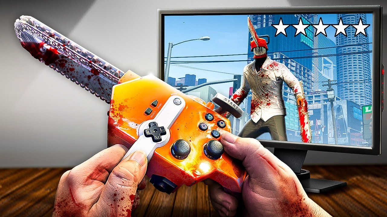 I Played GTA 5 On A CURSED KIDS Controller