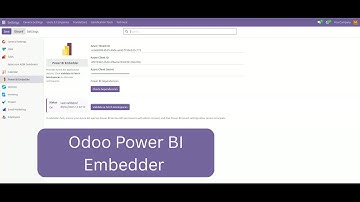 Power BI Embedder for Odoo — View Power BI dashboards inside Odoo