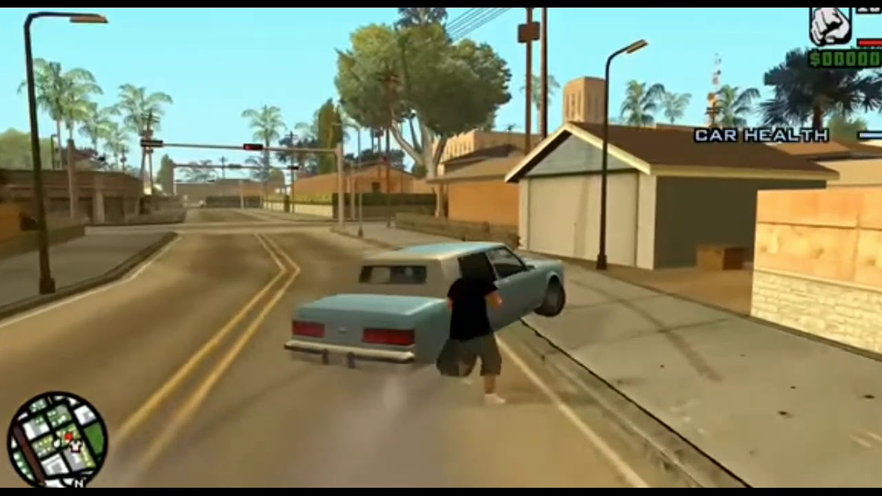 تختيم لعبة جي تي اي سان اندرس الحلقه العاشره قتل العصابه Gta san ...