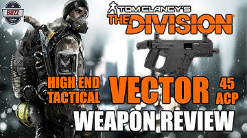 TACTICAL HIGH END VECTOR 45 ACP Sub Machine Gun Weapon Review - Tom Clancy