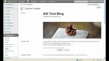 How to Upload Blogger Custom Header