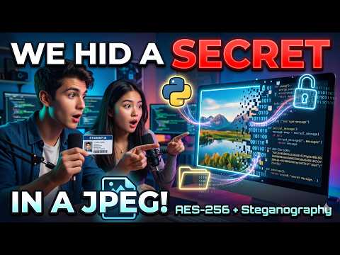 🔍 Can an ordinary JPEG image hide a secret message?