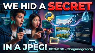 🔍 Can an ordinary JPEG image hide a secret message