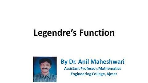 Problems based over generating function of Legendre