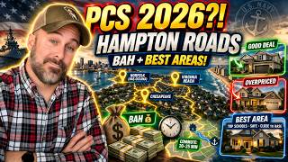 Hampton Roads PCS Guide 2026: Housing, BAH, Commute, and Where to Live