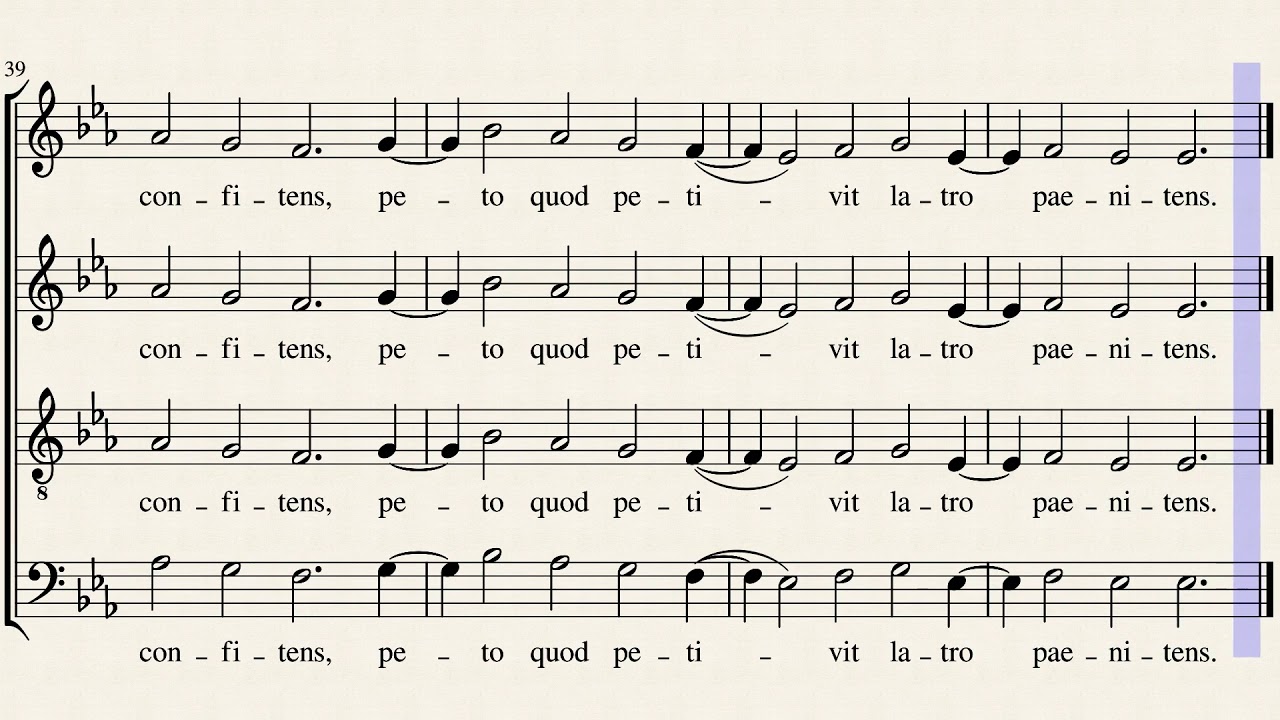 Adoro te devote - Mixto - Tenor - YouTube