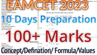 Eamcet 2023 In 10 Days Preparation 100+ Mark's screenshot 2