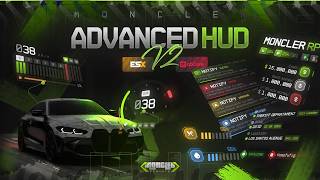 FiveM Advanced HUD System | Customizable· Notify & Announce · Speedo | [ESX, QBCORE] – ms_hud_v2