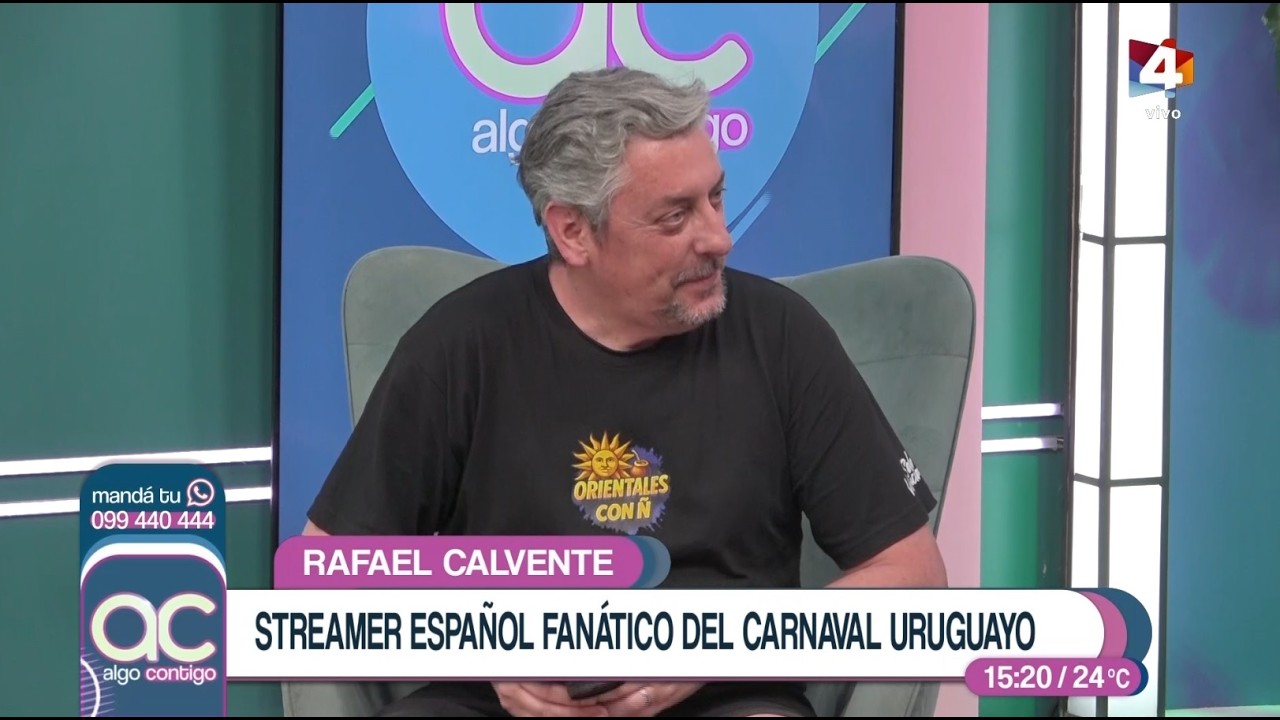 Algo Contigo - Rafael Calvente, el streamer español fanático del Carnaval