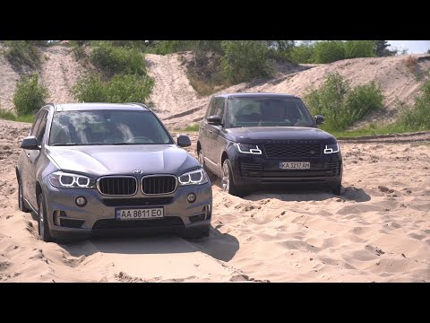 BMW X5 VS Range Rover VS Lexus LX 570 - проверяем внедорожный потенциал.
