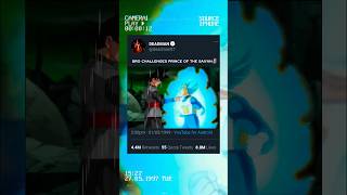 Bro Challenges Prince Of All Saiyans