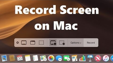 How to Screen Record With Audio on MacBook!