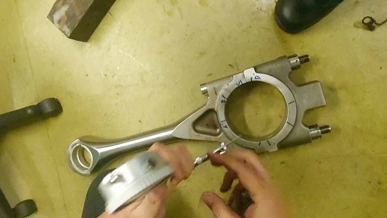 Measurement ovality of con rod MAN B&W 7L16/24 YouTube