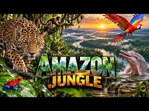 Amazon Jungle: The Hidden World of Earth | Wildlife Documentary 4K