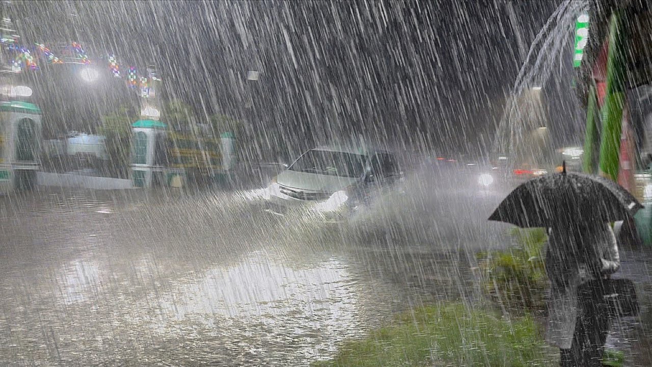 Extreme super heavy rain again hit rural life, strong wind storms and ...