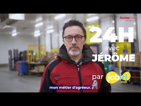 Jérôme, agréeur fruits et légumes chez Auchan Retail France