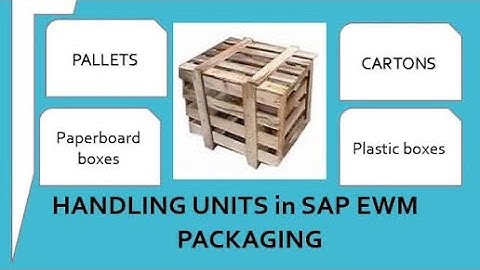 📦 Packaging in Inbound Process | Step-by-Step in SAP EWM | Handling Units Explained