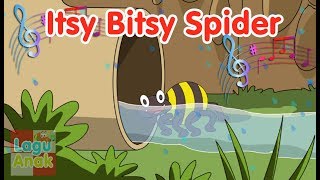 Itsy Bitsy Spider | Nursery rhyme | Lagu Anak