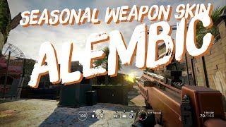 ALEMBIC / ALEMBIK SEASONAL WEAPON SKIN - Operation Blood Orchid - Rainbow Six Siege - universal Skin