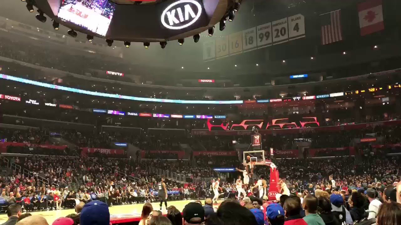 Staples Center Seating Chart Clippers View