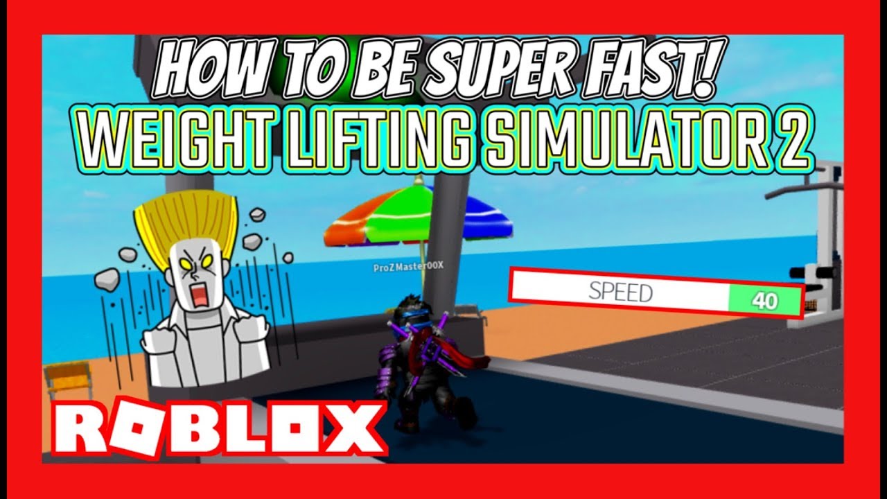 How To Be Super Fast Weight Lifting Simulator 2 Roblox Gameplay Tutorial Youtube - roblox weight simulator how to turn back to normal