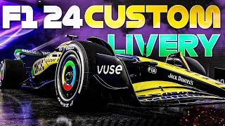F1 24 | MY TEAM LIVERY TUTORIAL!!!